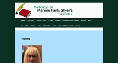 Desktop Screenshot of marleneshyer.com